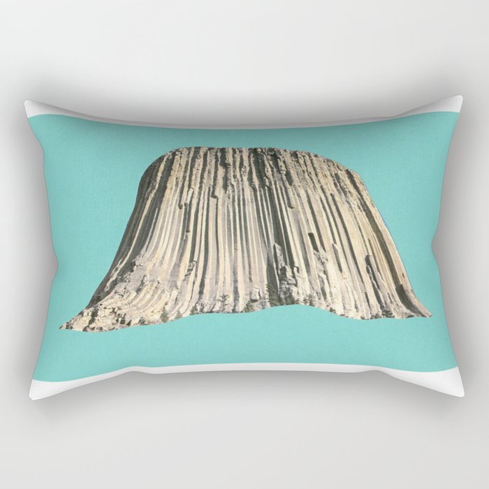 Cave, reverse cave. Rectangular Pillow