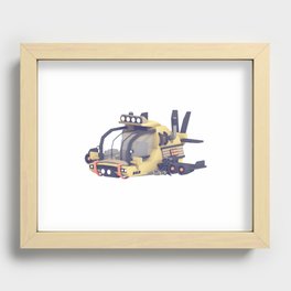 Submarine Recessed Framed Print