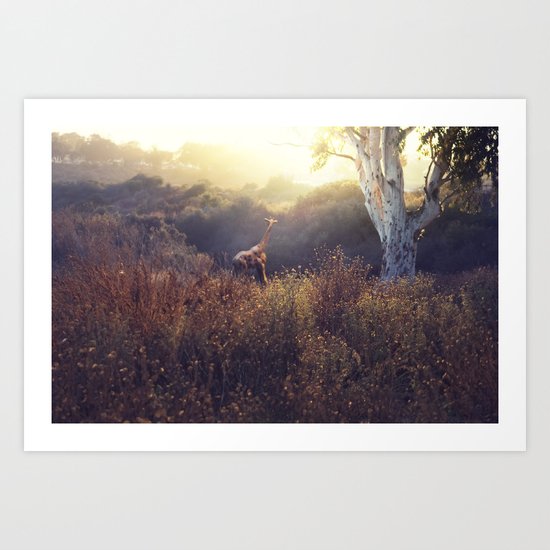 last time here Art Print
