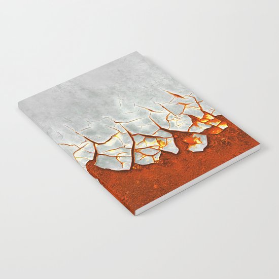 Rust and Grey Notebook