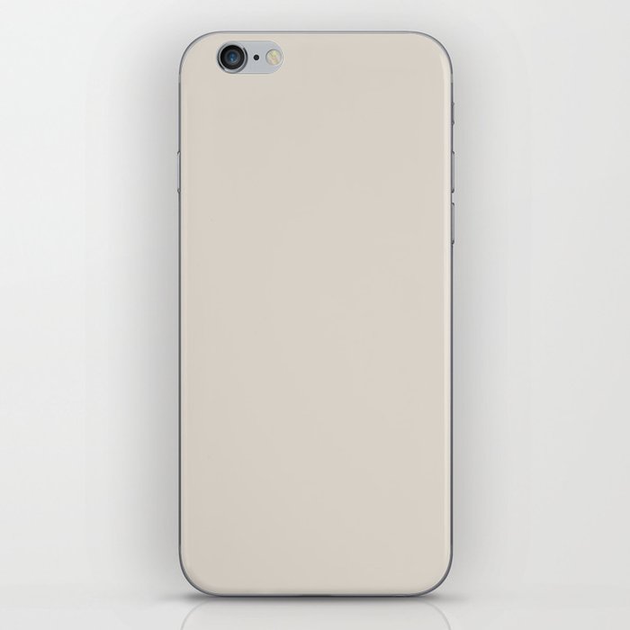 WINDFRESH WHITE SOLID COLOR. Warm Neutral color  iPhone Skin