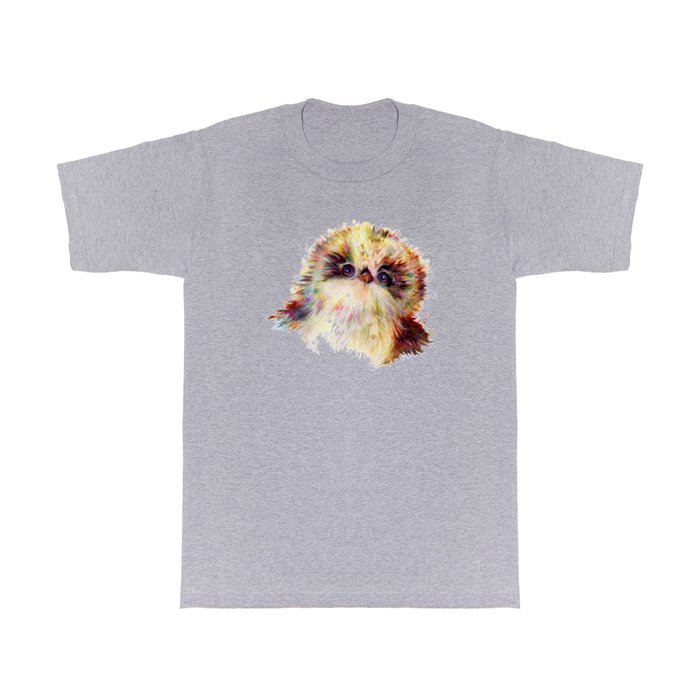 Baby Owl ~ Owlet Painting T Shirt