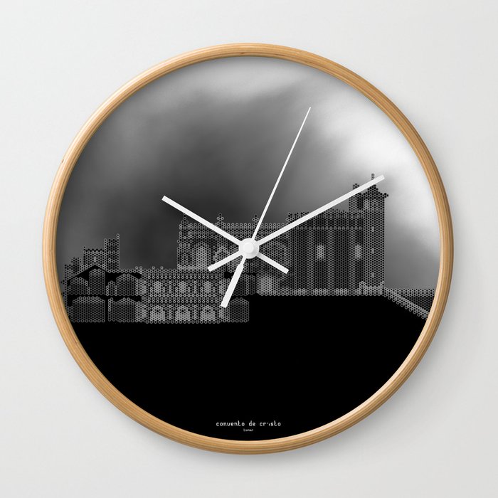 HexArchi - Portugal, Tomar, Convento de Cristo Wall Clock by LAA ...