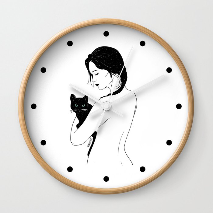 Cat Lover Wall Clock