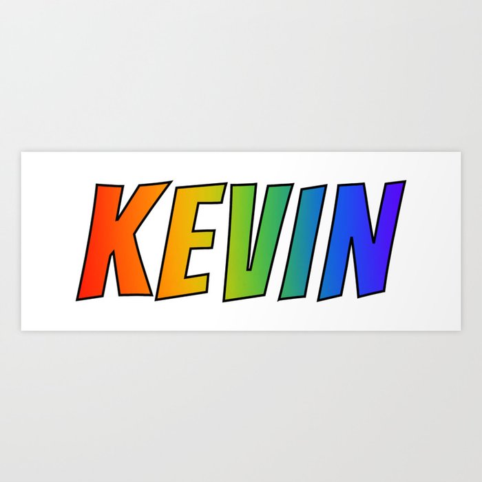 Kevin First Name Rainbow Spectrum Gradient Colors Pattern Art Print By Aponx Society6 Learn about the kevin family crest, its origin and history. kevin first name rainbow spectrum gradient colors pattern art print by aponx