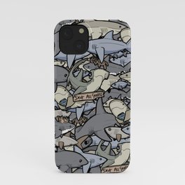 Save ALL Sharks! iPhone Case