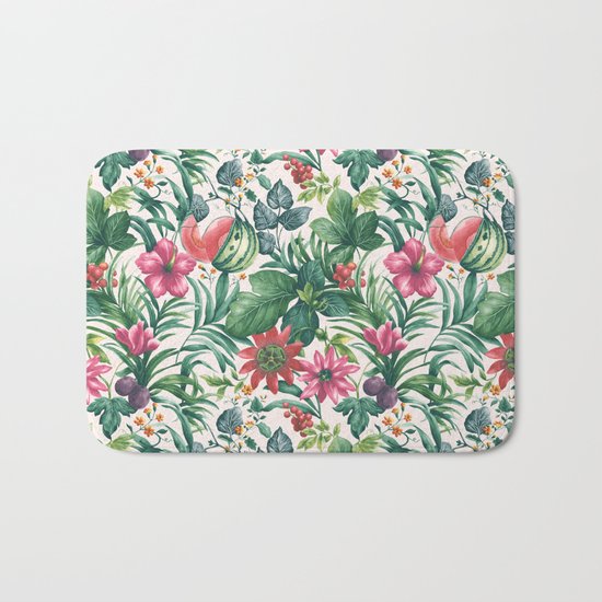 Garden pattern I Bath Mat