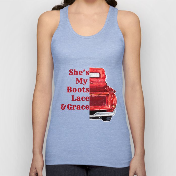 She's My Boots, Lace and Grace Tank Top