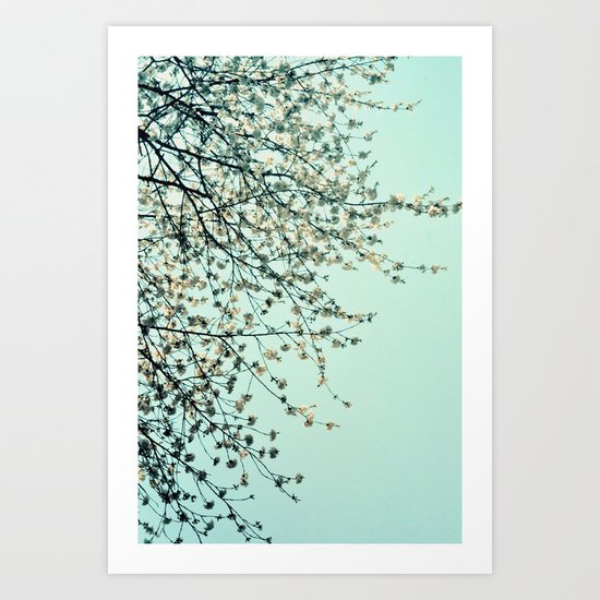 Spring Tapestry Art Print
