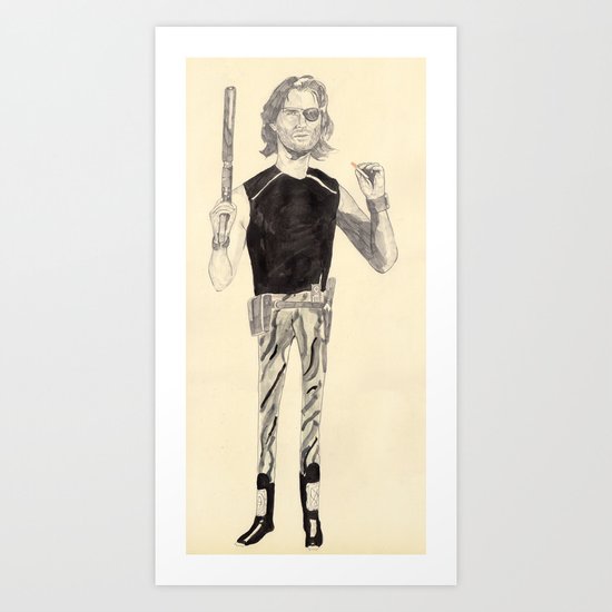 snake plissken Art Print