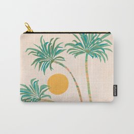 SoCal Palms / Tropical Illustration Carry-All Pouch