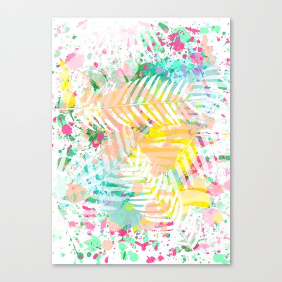 Tropical Juice Canvas Print