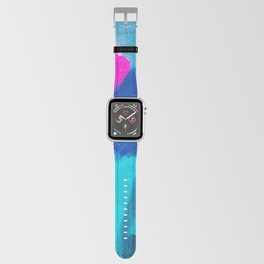 Abstract Hand-Painted Brushstrokes Apple Watch Band