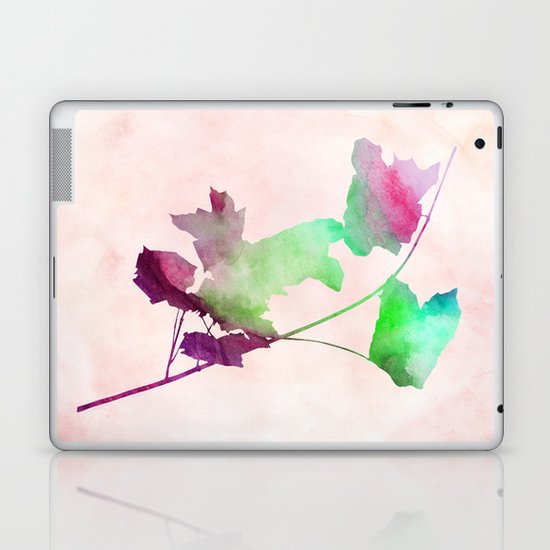 Maple_Watercolor2 by Jacqueline and Garima Laptop & iPad Skin