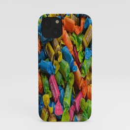 colorful tootsie rolls iPhone Case