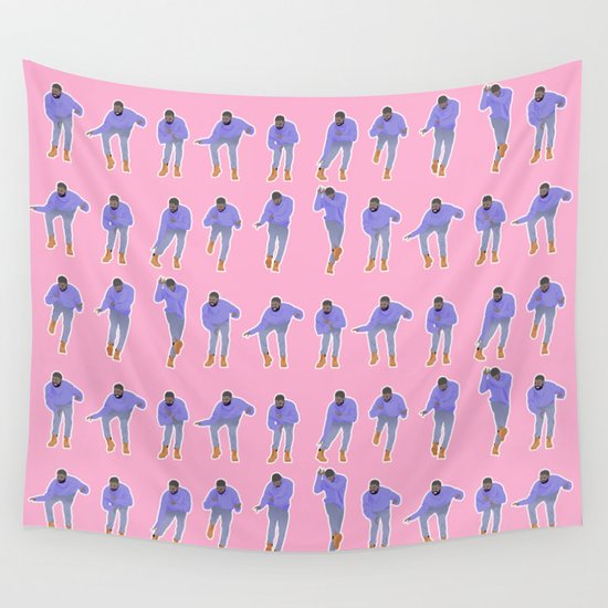 Pink Wall Tapestry hotline bling (pink) wall tapestrymarta olga klara | society6 Pink Wall Tapestry hotline bling (pink) wall tapestrymarta olga klara | society6
