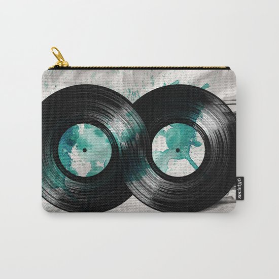 infinity vinyl Carry-All Pouch