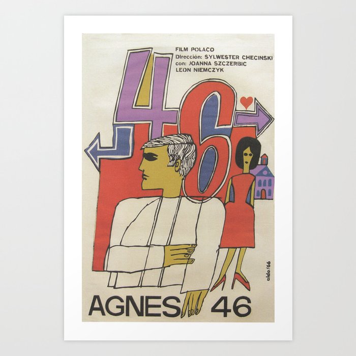 Agnes (Poland) Cuban Movie Poster Art Print