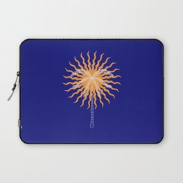 BLUE Palm Tree Laptop Sleeve