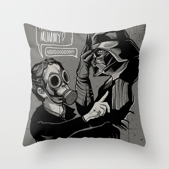 Are you my Mummy? Throw Pillow
