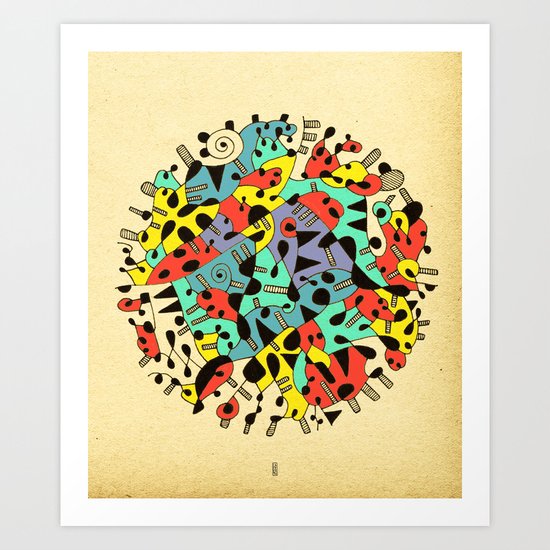 - age of the sun_02 - Art Print