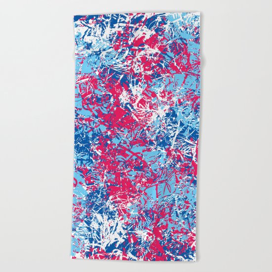Abstract 4 Beach Towel