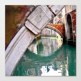 Bridges, Venice Canvas Print