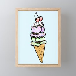 1 for me, and 1 for you Framed Mini Art Print