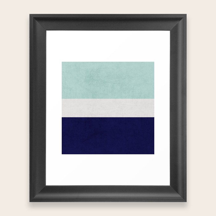 ocean classic Framed Art Print by her art Society6