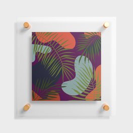 Palm Fronds Art II Floating Acrylic Print