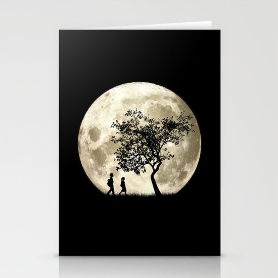 Full Moon Stationery Cards