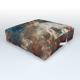 Space Nebula, Star and Space, A View of Galaxy and Outerspace Outdoor Floor Cushion