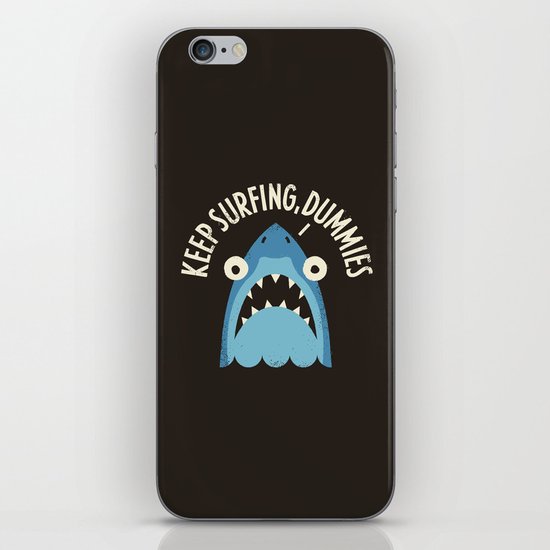 Great White Snark iPhone & iPod Skin