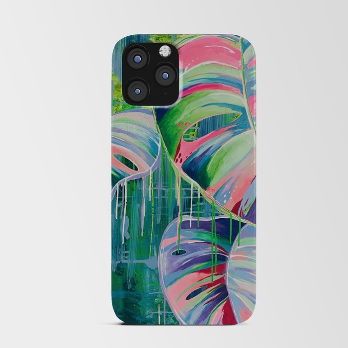 Dripping Palms iPhone Card Case