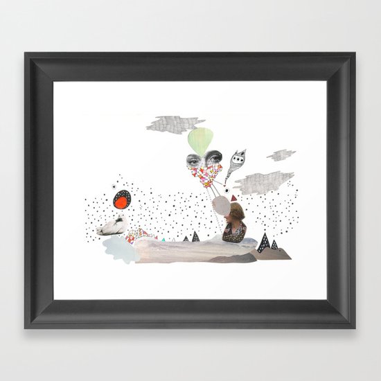 I wonder, Framed Art Print