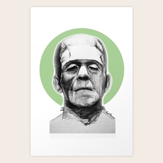 Frankie Art Print