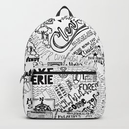 Cleveland Ohio Map Backpack