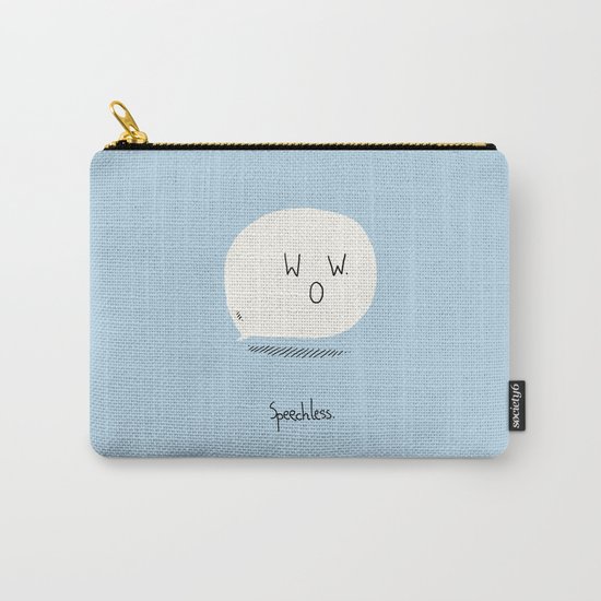 Speechless. Carry-All Pouch