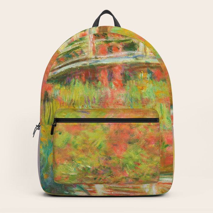 Bridge at Giverny by Backpack by Viktorius Art Society6