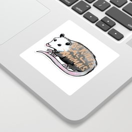 Awesome Possum  Sticker