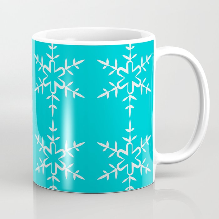 Winter/Christmas - Snow Crystals V.5 Coffee Mug