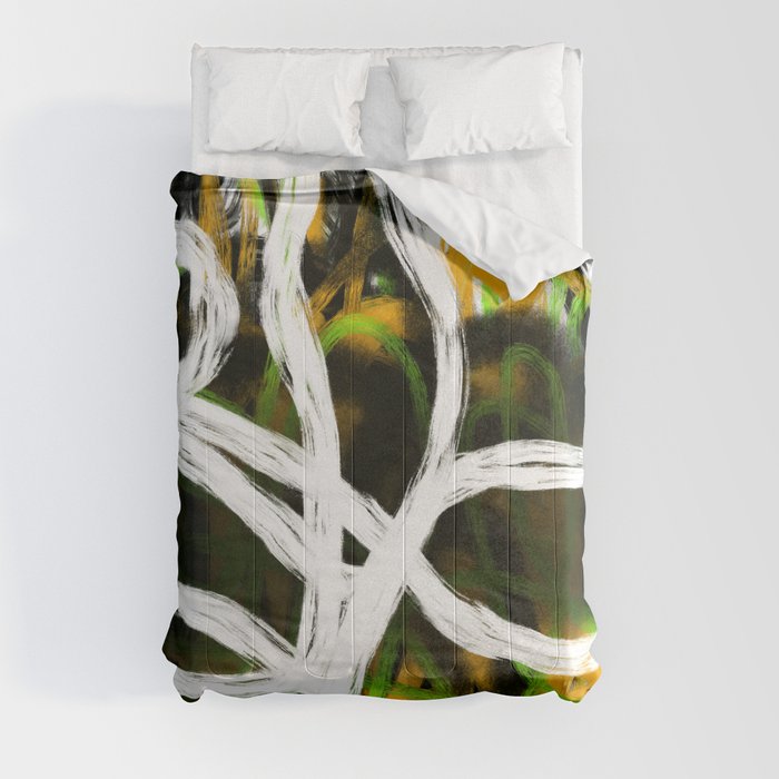Abstract Painting 113. Contemporary Art.  Comforter