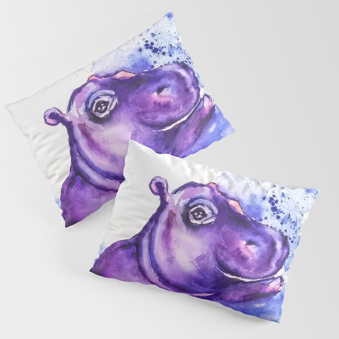 Fiona the Hippo - Splashing around Pillow Sham