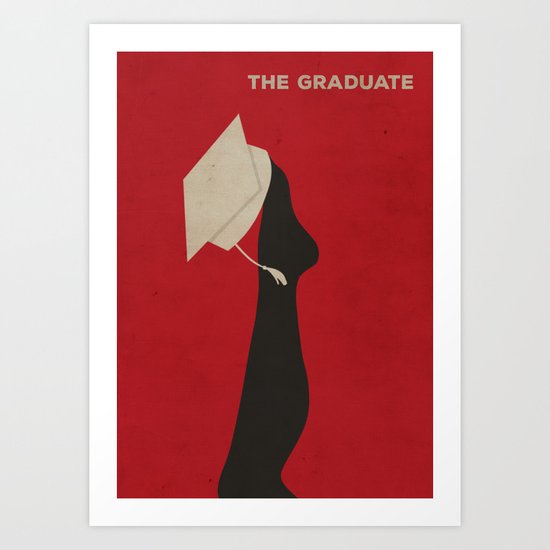 The Graduate Minimalist Poster Art Print
