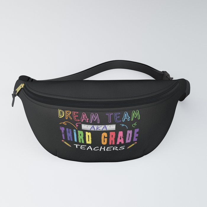 Color Team 3rd Grade Teachers Day School Teacher Fanny Pack