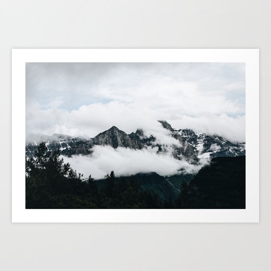 Glacier National Park Art Print