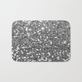 Chic faux silver abstract sequins glitter modern pattern Bath Mat | Trendy, Sequinspattern, Fashion, Silversequins, Abstractpattern, Sequins, Glitterpattern, Glamour, Luxury, Painting 