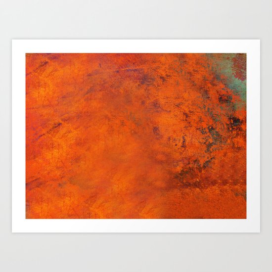 Orange Art Print