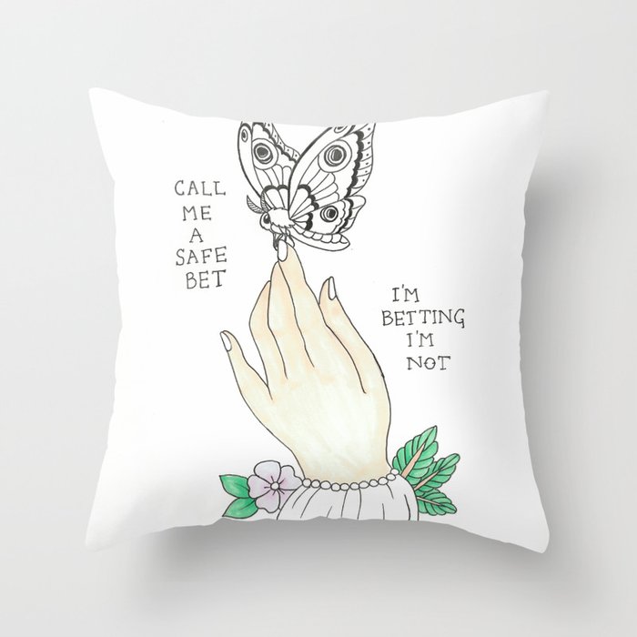 Brand New // The Boy Who Blocked His Own Shot Throw Pillow