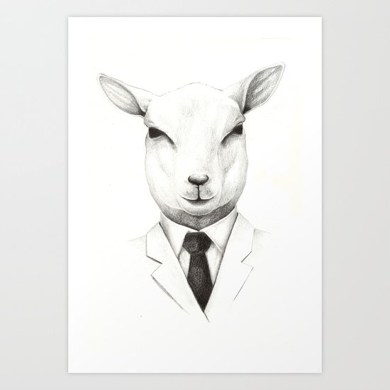 Lamb Art Print